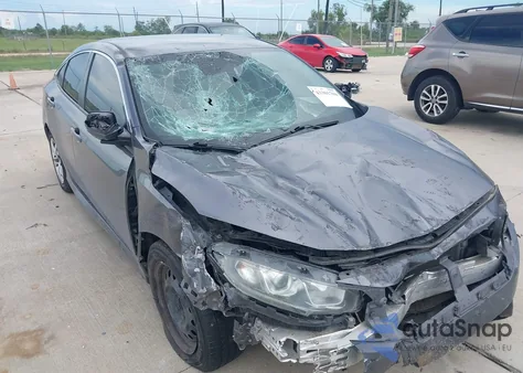 2018 Honda Civic Lx from USA, damaged, VIN 2HGFC2F50JH598492
